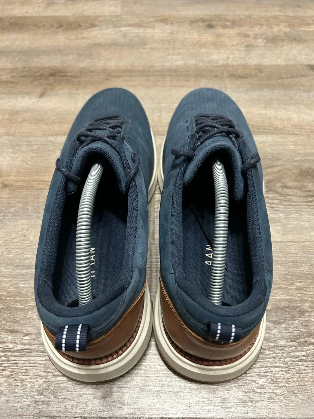 Cole Haan Zerogrand 360 Grand Atlantic Navy Perforated Nubuck Leather Sneakers